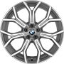  21" light alloy wheels Y-spoke style 753 Bicolour run-flat 
